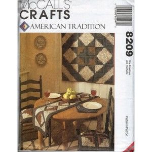 Vintage ©1995 - McCall's Crafts 8209 American Tradition Sewing Pattern